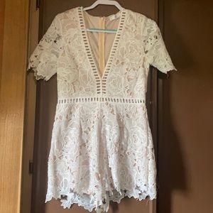 Lace Romper